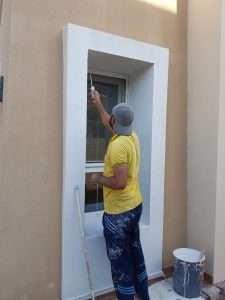 villa Exterior wall Window wall Painting