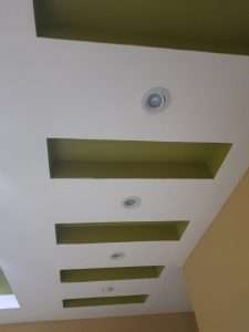 Ceiling Bulket Painting